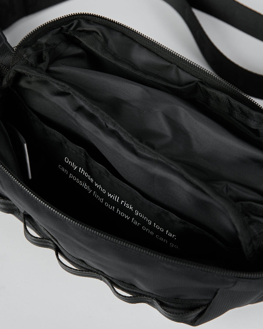 Model wearing Hike Crossbody Bag - Black