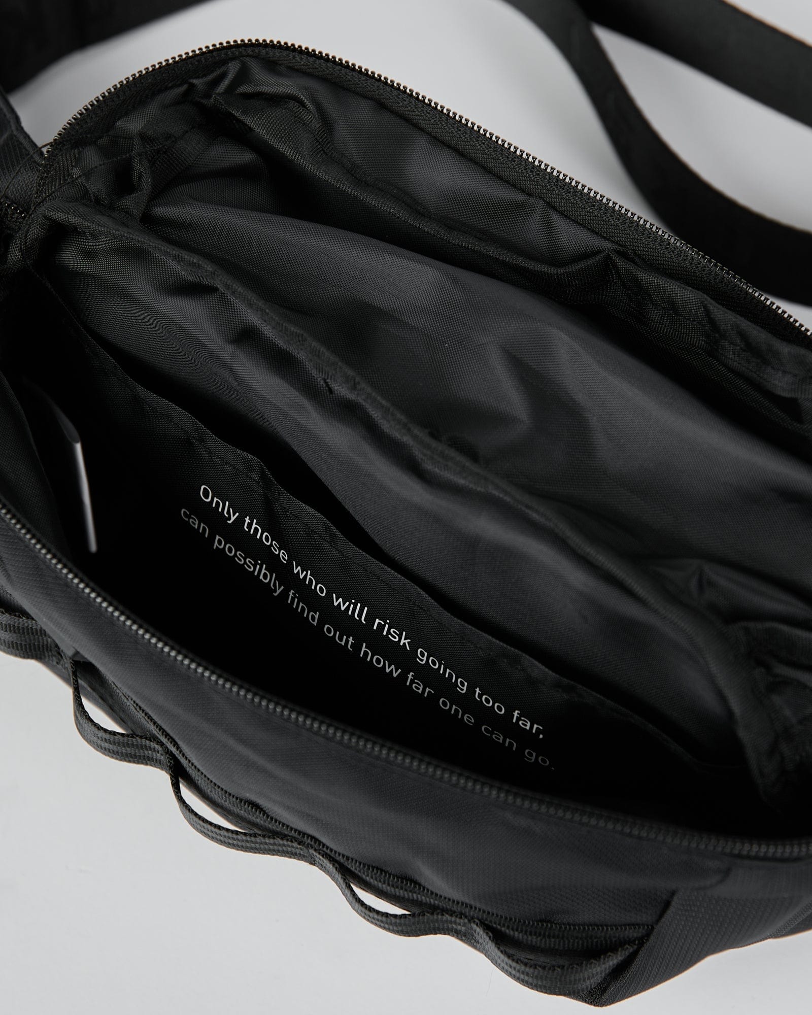 Model wearing Hike Crossbody Bag - Black