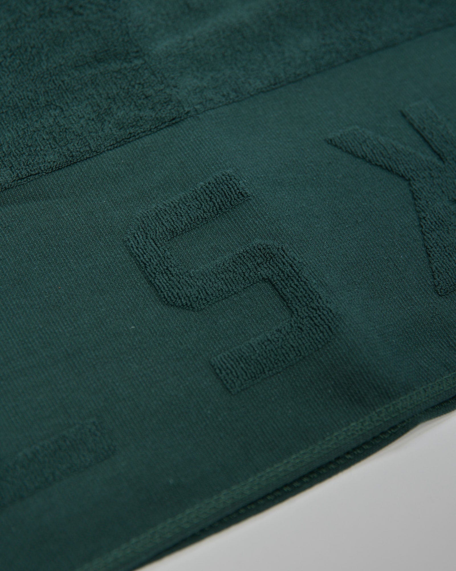 Model wearing Rep Cotton Towel - Vital Green