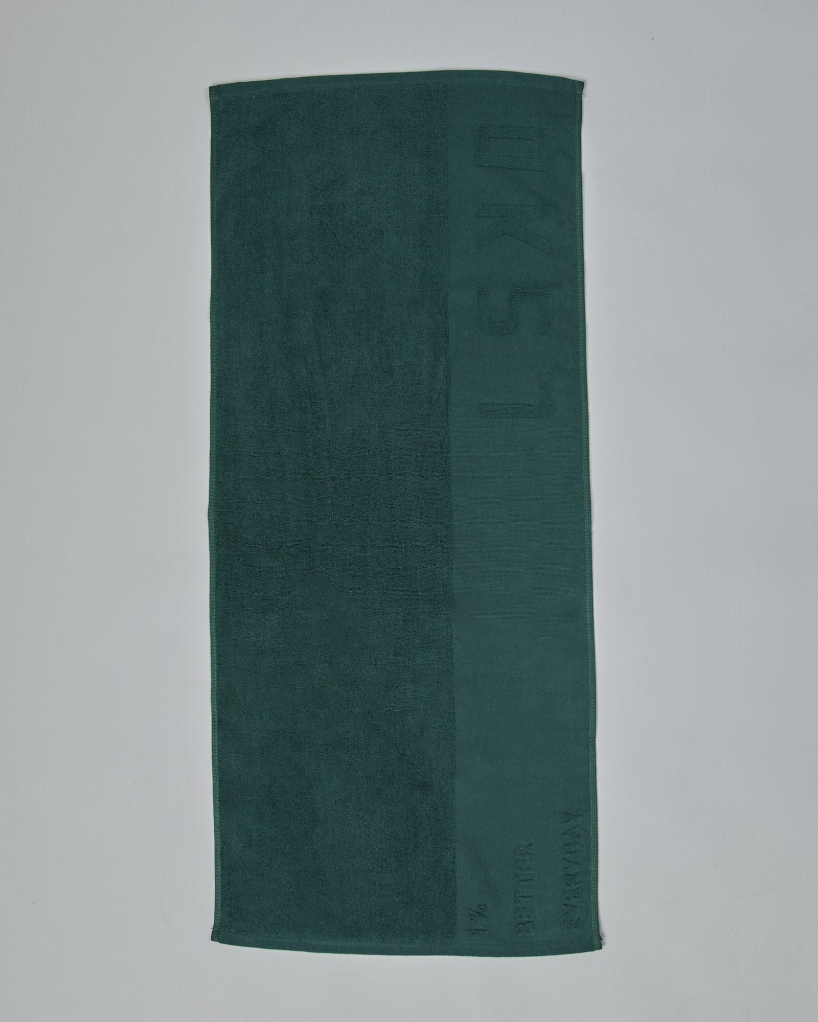 Model wearing Rep Cotton Towel - Vital Green