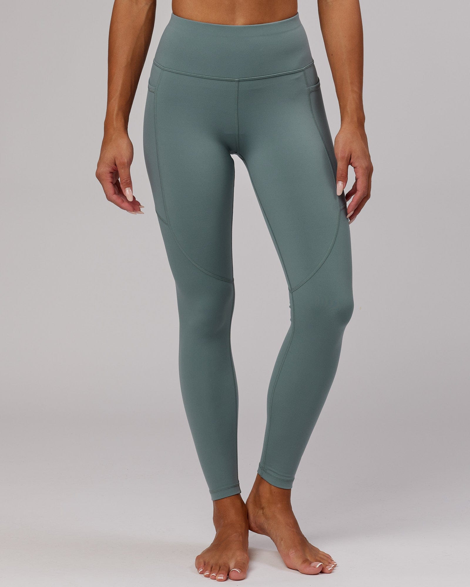 Model wearing Rep Full Length Tight - Eclipse