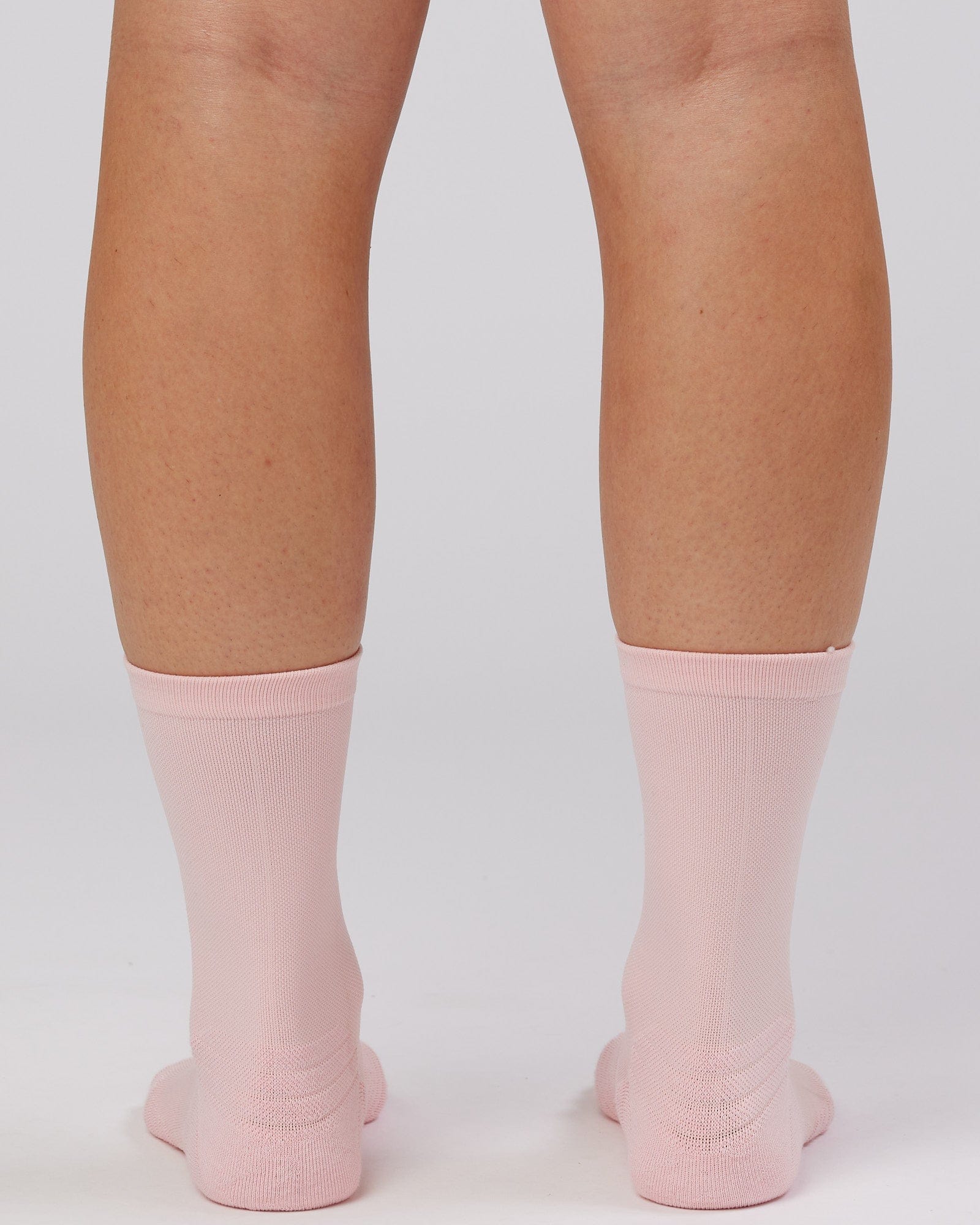 Model wearing Rep Performance Crew Sock - Pink