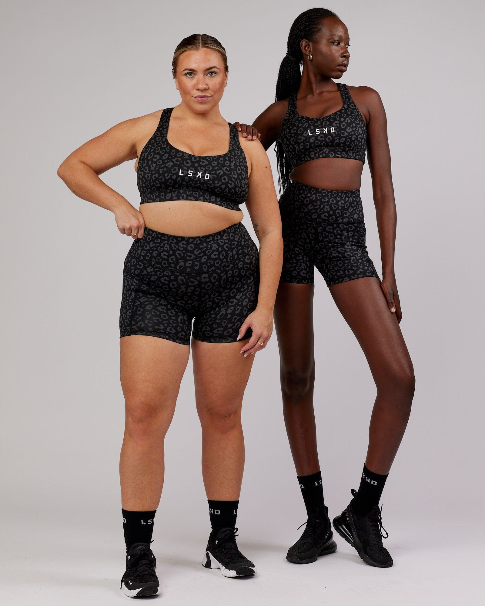 Model wearing Rep Sports Bra Small Logo - Fever