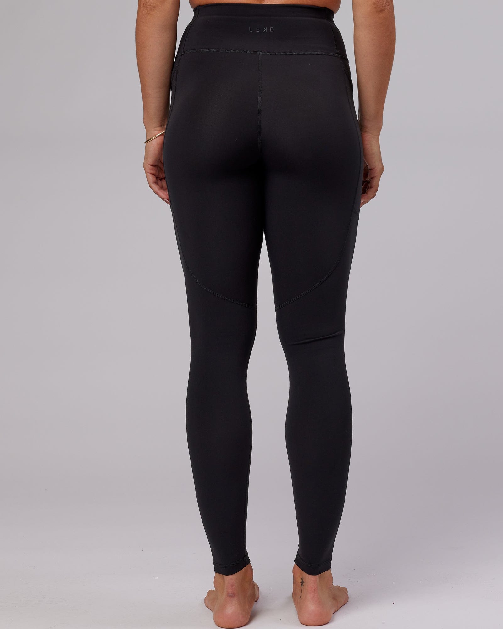 Model wearing Rep X-Long Tight - Black-White