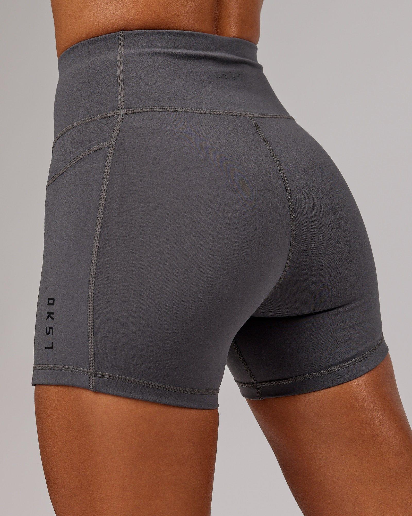Model wearing Rep X-Short Tight - Asphalt