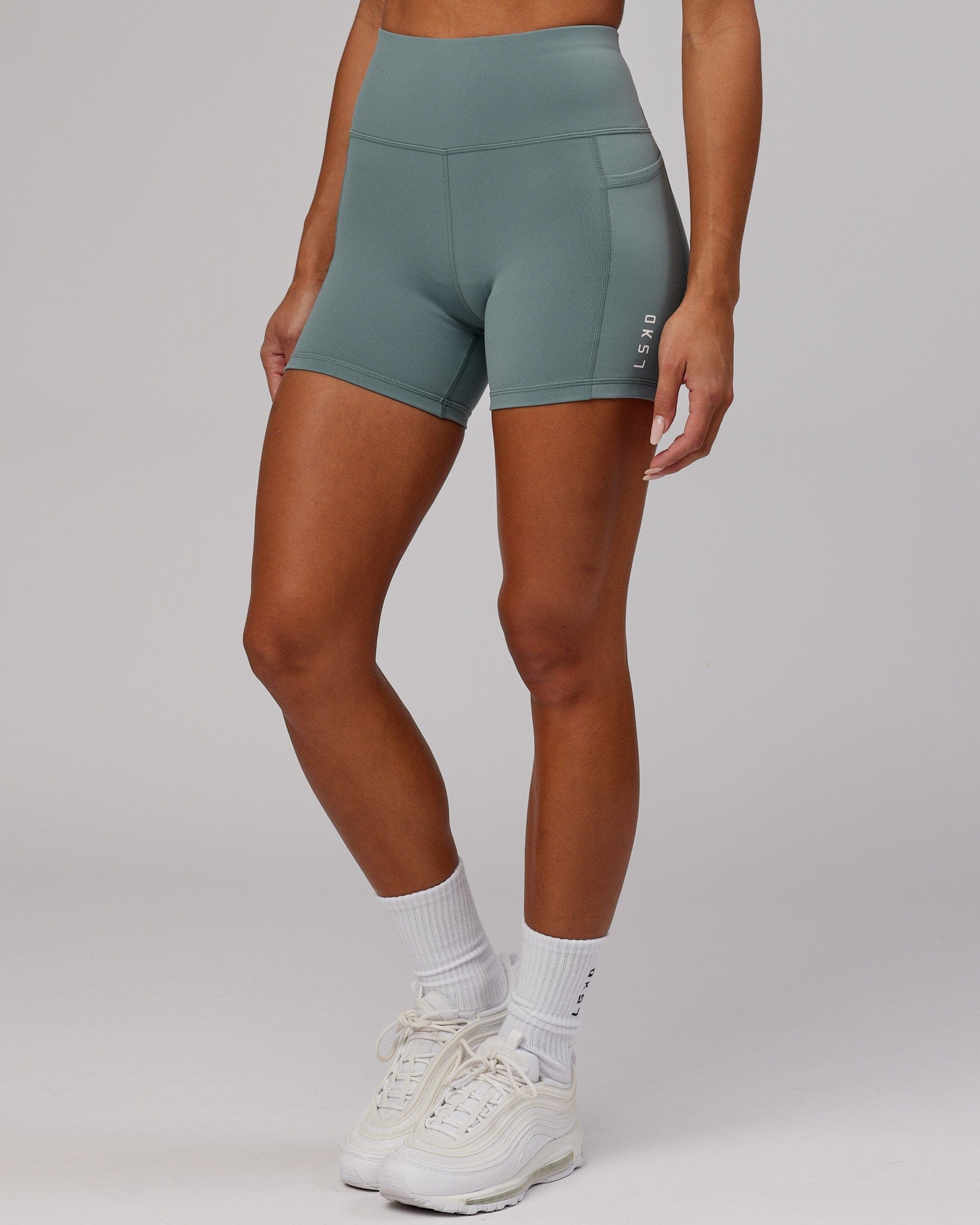 Model wearing Rep X-Short Tight - Eclipse