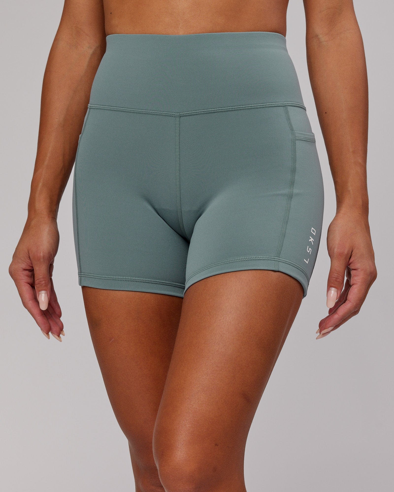 Model wearing Rep X-Short Tight - Eclipse