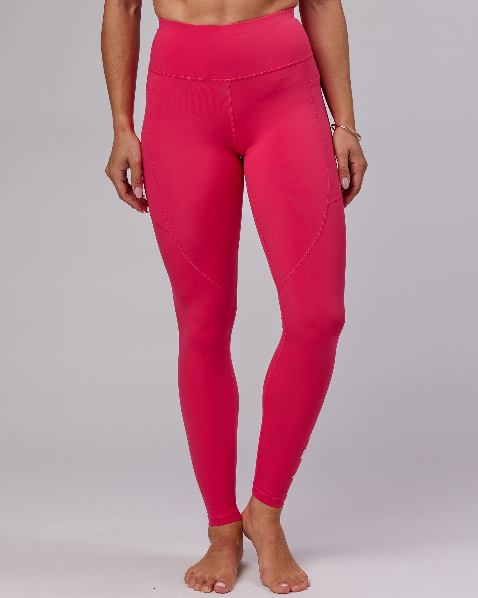 Model wearing Rep X-Long Tight - Boysenberry