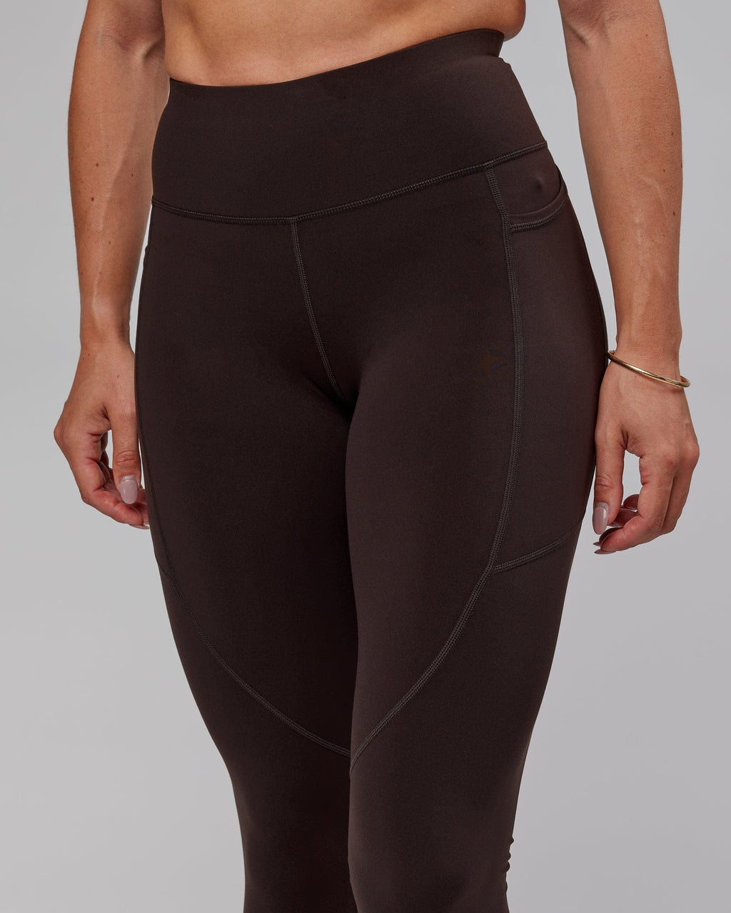 Model wearing Rep X-Long Tight - Dark Walnut