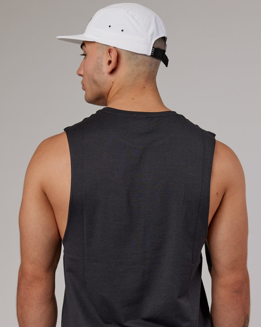 Model wearing Run Club Cap - White