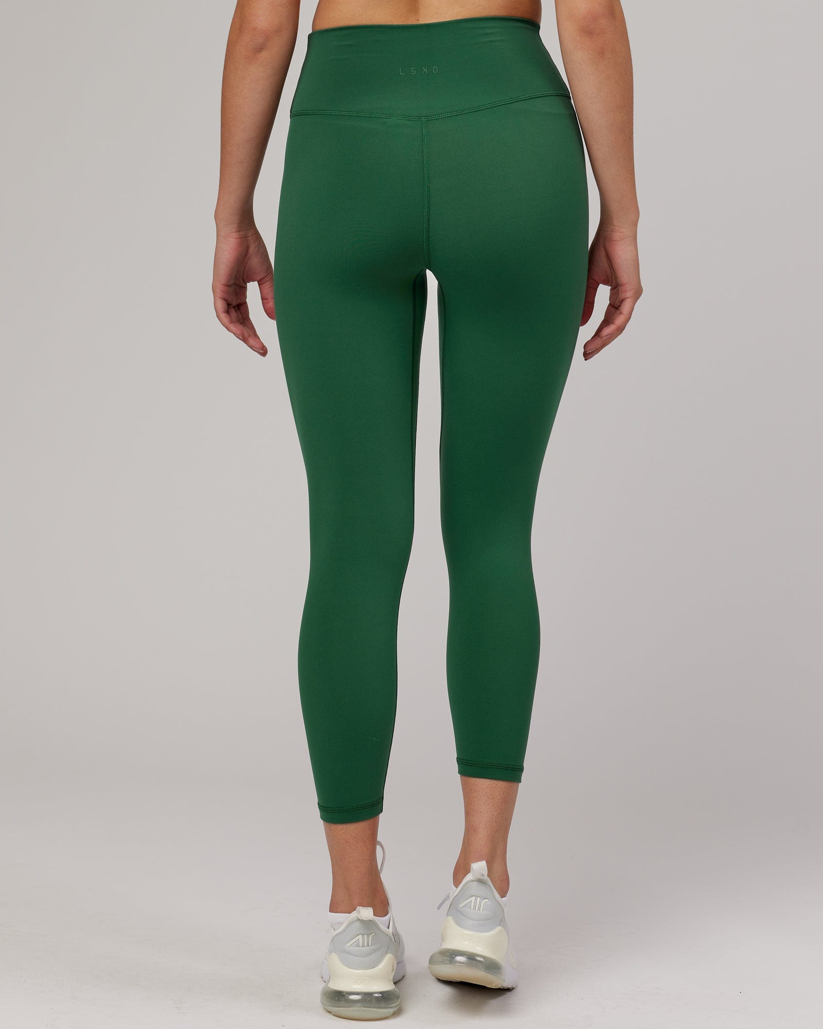 Model wearing Strike 7/8 Length Tight - Pineneedle