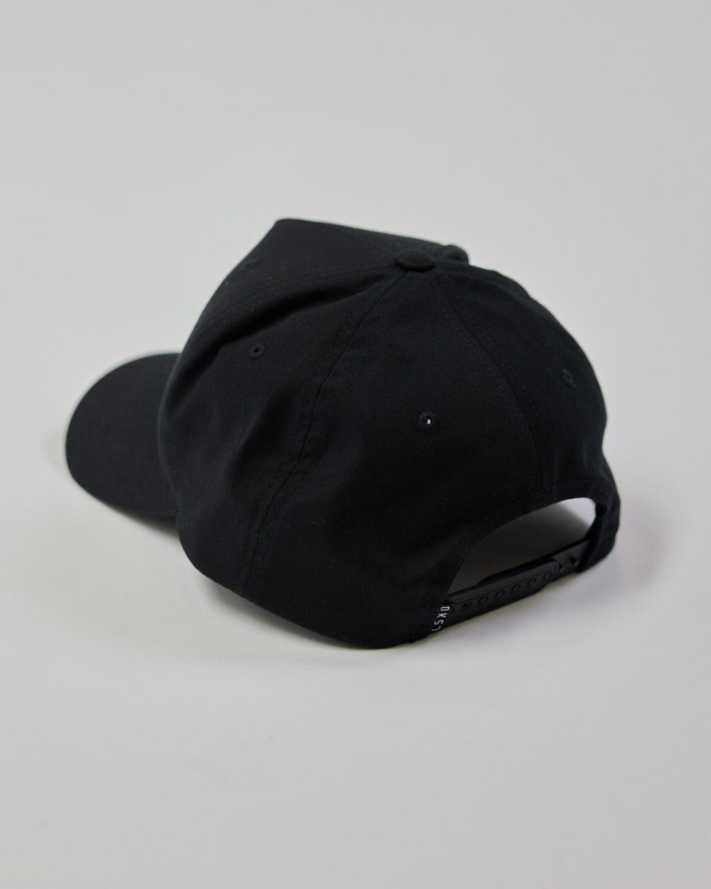 Model wearing Structure Snapback Cap - Black-White