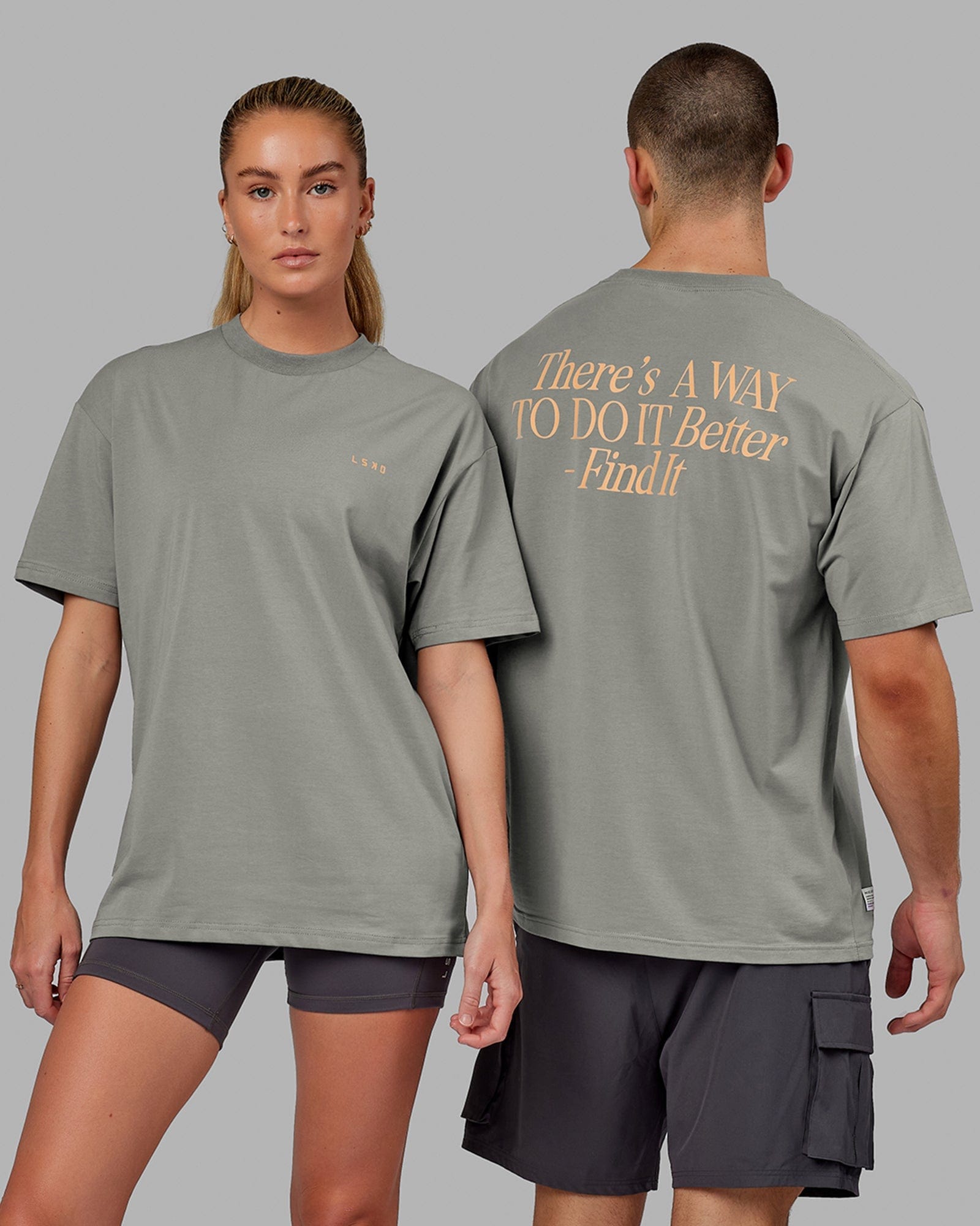 Model wearing Unisex Value Series Tees - Bundle Pack - Assorted