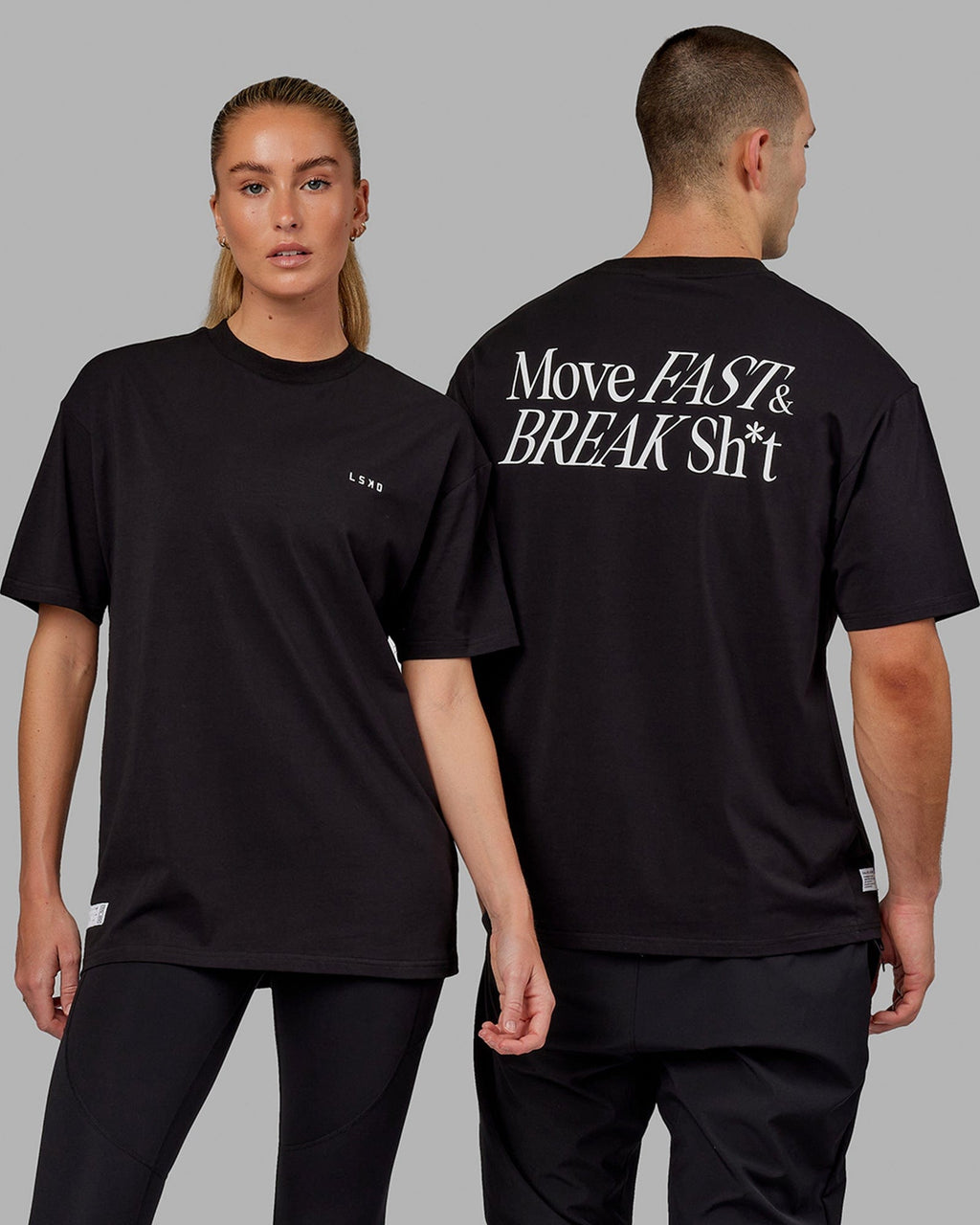 Model wearing Unisex Value Series Tees - Bundle Pack - Assorted